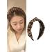 ShiQiao Spl Leopard Knot Wide Headband for Women - Stylish Hair Accessory for Girls - Buy Online on GoSupps.com