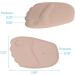 Haofy High Heel Forefoot Insoles - 2 Pairs Gel Cushions for Pain Relief | Anti-Slip Metatarsal Pads for Women - Buy Online on GoSupps.com