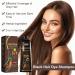 Cerioll Dark Brown Hair Color Shampoo Brown Hair Dye Shampoo 3in1 Hair Dye Shampoo 3 in 1 Instant Hair Colors for Men and Women 500 ml Dark Brown - Buy Online on GoSupps.com