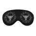 Zodiac Sign Taurus Sleep Mask Eye Cover for Sleeping Blindfold with Adjustable Strap Blocks Light Night Travel Nap for Men Women
