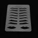 Brow Lip Stencil - Reusable PVC Eyebrow Decoration Tool - Buy Online on GoSupps.com