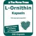 L-Ornithine 500 mg Capsules - 200 Count | Premium Quality International Shipping Available - Buy Online on GoSupps.com