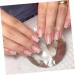 SOESFOUFU False Nail Glass Nail Fiberglass Nail Art Fiber Nails Gel Fiber Glasses Nail Glassine Nail Extension Silk Fiberglass Tool Glass Fiberglass Nail Wraps Woman Nail Polish Manicure - Buy Online on GoSupps.com