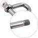 Shenghuis 316 Stainless Steel D Shackle Set - 3 Sizes (5/16, 3/8, 1/2) for Marine Boat Anchor - 2 Pack - Buy Online on GoSupps.com