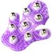 Iwobi Body Massager Glove - Palms Shaped with 9 Metal Roller Balls for Stress Relief | International Shipping - Buy Online on GoSupps.com