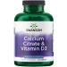 Swanson Calcium Citrate & Vitamin D 630mg Calcium / 500IU Vitamin D3 per Daily Dose 60 Tablets Lab Tested Soy Free Gluten Free Non-GMO
