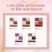 Jolilab 3-in-1 Nude Colors Eyeshadow Palette - Natural Matte Professional Makeup Non Flying Powder - Springtime & Aomi Hibari - Buy Online on GoSupps.com