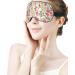 Golden Retriever Floral Sleep Mask - Comfortable Eye Cover for Women and Men, Total Darkness for Better Sleep - Buy Online on GoSupps.com
