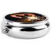 Beautiful Fireworks Mini Round Pill Box | 3 Compartment Travel Organizer | Portable Pill Case for Home & Office - Buy Online on GoSupps.com