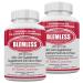 Blemless 120ct Tablets- Designed as Clear Skin Supplement Pills for Oily Skin & Blemishes for Women Men and Adults