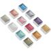 Nail Watercolor Paint Set 12 Colors Solid Metallic Nail Color Powder Pigment Set Body Painting Fluorescent Powder for Nail Artists and Beginners - Buy Online on GoSupps.com