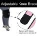 Buy King Mills Plus Size Knee Brace | Adjustable XL XXL Knee Sleeve for Pain Relief & Arthritis - Black & Pink - Perfect for Men & Women - Buy Online on GoSupps.com