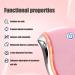 Electric Gua Sha 4-in-1 Anti-Aging Face Massager & Firming Tool - Pink - Buy Online on GoSupps.com