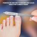 3PCS Stainless Steel Nail File Set - 100 Grit Buffer for Manicure and Pedicure - Ideal for Thick Toenail and Fingernails - Home and Professional Use - Buy Online on GoSupps.com