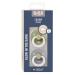 BIBS Colour Anatomical Glow Schnuller 2-Pack | BPA-Free Natural Rubber Latex Soothers | Lights Up in the Dark | Size 1 (0-6 Months) - Sage Glow & Cloud Glow - Made in Denmark - Buy Online on GoSupps.com