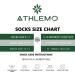 Bamboo Diabetic Socks 6 Pairs - Circulatory No-Binding Ankle Seamless - Athlemo Women&Men - Black (Size 13-15) - Buy Online on GoSupps.com
