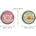 Amosfun 100pcs Mini Brads Paper Fasteners for DIY Crafts - 9mm Metal Scrapbooking Brads - Buy Online on GoSupps.com