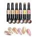 Warm Girl Chrome Air Cushion Nail Glitter Magic Powder Pen Holographic Nails Powder Mirror Effect and Long Lasting DIY Nail Art Decoration