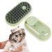 Dog bath brush for long haired dogs dog shampoo brush for shedding dog scrubber for bath pet bathing brush cat shower tool grooming massage rubber curry brush