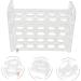 Mikikit Egg Storage Rack Refrigerator Egg Stand for Fridge Door Egg Rack Fridge Egg Holder Devil Organizer White 25.00X20.00X11.00CM - Buy Online on GoSupps.com