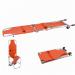 Foldable Stretcher Aluminum Alloy Medical Emergency Bed Transfer Tables with Seat and Wheels/Simple Ambulance Stretcher Cart