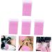 NOLITOY Eyelash Glue Cleaning Wipes - 4 Boxes of Non-Woven Fabric Rags for Lash Extension Cleaning - Anti-Clogging Pink Glue Bottle Wipes - Buy Online on GoSupps.com