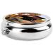 Albany Covered Bridge Round Pill Box - 3 Compartment Portable Travel Organizer for Vitamins & Medicine - Buy Online on GoSupps.com