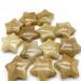 Natural Crystal Rough Crystal Natural Yellow Crystals Stone Carved Star Shaped Smooth StoneCrystals Room Decoration Can be Used for Natural Stones PEIQIYIN