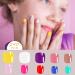 240Pcs Kids Short Clear False Nails - Full Cover Press On Nails for Girls - Fingernail Decoration, 10 Sizes Soft Gel Nail Tips - Buy Online on GoSupps.com
