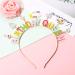 NVENF Birthday Girl Headband - Happy Birthday Crown Tiara for Girls - Cake and Candy Design - Buy Online on GoSupps.com