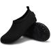 VIFUUR Water Sports Shoes Men Women Quick-Dry Aqua Socks Slip-on - Black - Buy Online on GoSupps.com
