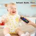 Silicone Baby Teething Toy - TV Remote Control Shape | BPA Free & Freezable | Sore Gums Relief | Anti-Drop Pacifier Clip | Safe & Soft for Newborns - Buy Online on GoSupps.com