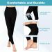 Buy KTINNEAD 20-30 mmHg Compression Pantyhose - Footless Medical Stockings for Women | Opaque Tights for Swelling Varicose Veins Edema - Perfect for Pregnancy & Professionals - Buy Online on GoSupps.com