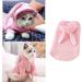 ANIAC Pet Hoodie with Bunny Ears | X-Small Pink Cat Rabbit Outfit | Cute Sweatshirt for Spring/Autumn | Knitted Sweater for Puppy/Kitty - Buy Online on GoSupps.com
