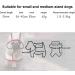 Buy Ssang Waterproof Dog Raincoat Poncho - Windproof & Adjustable Hooded Coat for Small to Medium Dogs & Cats (Red M) - Perfect for Rainy Days - Buy Online on GoSupps.com