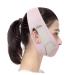 Housoutil Overnight Facelift Double Chin Strap Belt Strap Thin Strap Thin Masseter Chin V Thin Facial Thin Belt Cheek Pink Tight