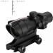 CRUSHUNT 4x32 Scope with Red Chevron Fiber Reticle - Glass Etched, Real Optics - Buy Online on GoSupps.com