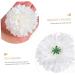 Zerodeko Laundry Room Accessories 200 Pcs Simulation Decorative Flower Silk Cloth Bride Wedding Drum Kit Kids Ivoryx4pcs 6.8 6.8cmx4pcs - Buy Online on GoSupps.com