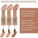 2 In 1 Concealer Stick Highlight Contour Stick Highlighter + Highlighter Strip Cruelty Free Makeup Dual-Ended Full Coverage Waterproof Multi-Use Concealer (#2) - Buy Online on GoSupps.com