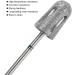 Diamond Pedicure Cone Bit | Stainless Steel Foot Nail Drill for Cracked Skin, Callus & Corns Removal | Feet Filing Tool (A2) - Buy Online on GoSupps.com