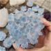 1 pc Natural Quartz Crystal Cluster Stone Blue Ghost Quartz Cluster for fengshui Full of Texture - Buy Online on GoSupps.com