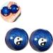 Homsfou Jade-Ei Baoding Balls - Enhance Health & Relaxation | 2-Pack Massage Balls for Hand Exercise & Fitness in Blue - Buy Online on GoSupps.com