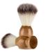 Fomiyes shaving brush for men hair beard brush razor hair dust fronds bartbrush made of wood bearing brush for men roof hair brush bamboo soft fur cleaning brush man