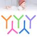 5PCS Hollow Teeth Grinding Soft Silicone Baby Teething Sticks - Teething Toys for Infant Toddlers (Style 4) - Buy Online on GoSupps.com