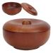 Pongna's shaving brush bowl wooden razor cup for shaving soap and cream durable shaving soap cup for men large large ceramic cup for manual shave