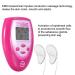 Electric Facial Massager & Lifting Instrument with Muscle Stimulation Kit for Beauty, Includes 2 Pairs of Patch Pads - Buy Online on GoSupps.com