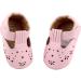 LACOFIA Baby T-Bar Anti-Slip Sneakers for Boys and Girls | First Walking Shoes 3-6 Months B Pink - Buy Online on GoSupps.com
