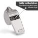 Frambay Trillerpfeife - Innovative Airspin Ball Whistle for Sports & Kids | Loud Stainless Steel Signal Pipe (2 Pack) - Buy Online on GoSupps.com