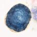 POFET Resin Manicure Palette | Agate Brim Nail Color Plate | Blue Manicure Art Tool for Stunning Nail Designs - International Shipping Available - Buy Online on GoSupps.com
