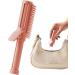 Styling Hair Curling Tool | Volumizing Hair | Curling Make Up Brush Roller Tool Hair Curlers on Top of Head Grip Hair Root Volume Hair Styling Pink - Buy Online on GoSupps.com